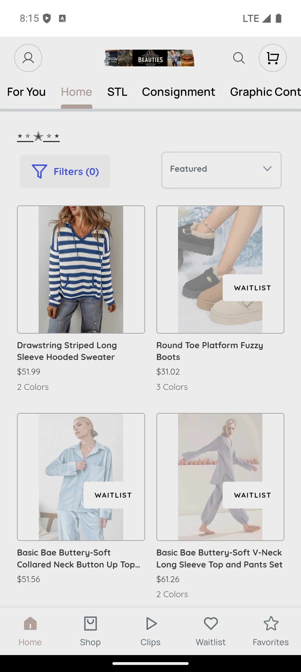 Barefoot Beauties Boutique screenshot